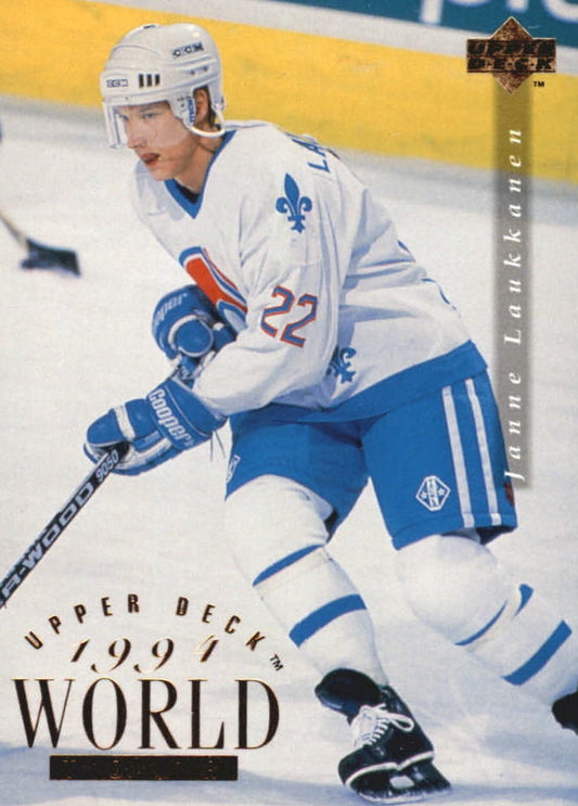 NHL 1994 / 95 Upper Deck - No 565 - Janne Laukkanen