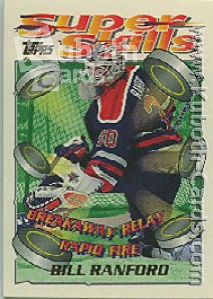 NHL 1995/96 Topps Superskills - No 86 - Bill Ranford