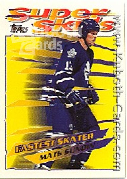 NHL 1995/96 Topps Superskills - No 32 - Mats Sundin