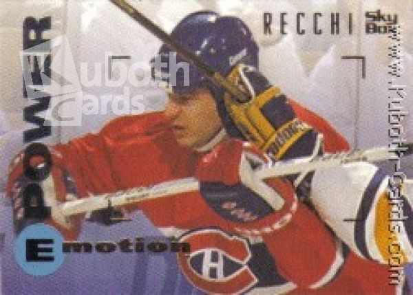 NHL 1995/96 Emotion - No 90 - Mark Recchi