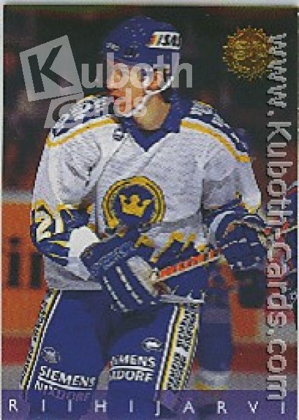 FIN/NHL 1995-96 Finnish SISU - No 92 - Teemu Riihijärvi
