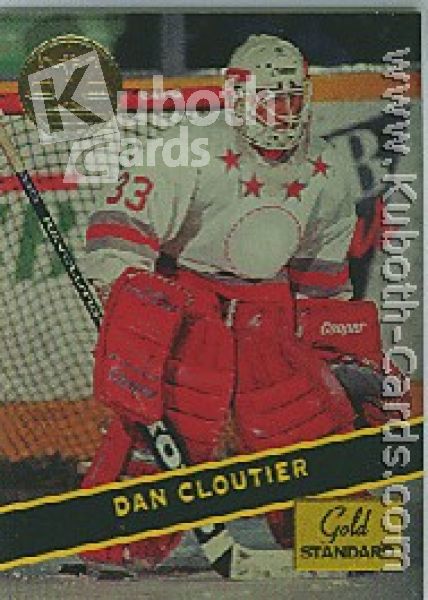 NHL 1994 Signature Rookies Gold Standard - No 80 - Cloutier