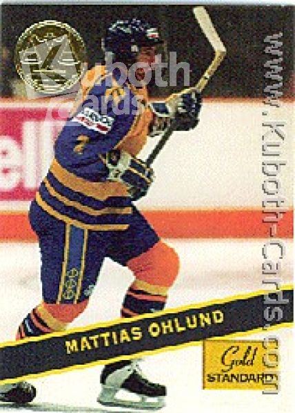 NHL 1994 Signature Rookies Gold Standard - No 89 - Ohlund