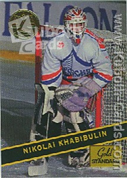 NHL 1994 Signature Rookies Gold Standard - No 88 - Khabibulin