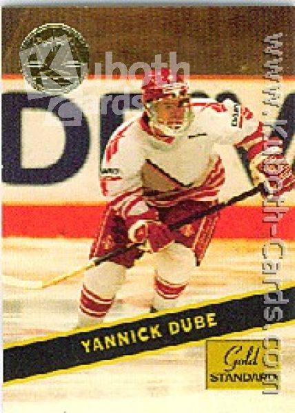 NHL 1994 Signature Rookies Gold Standard - No 82 - Yannik Dube
