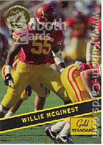 NFL 1994 Signature Rookies Gold Standard - No. 43 - Willie McGinest