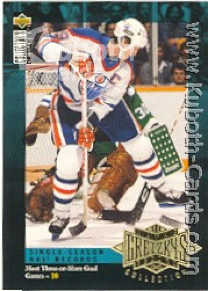 NHL 1995 / 96 Upper Deck Gretzky Collection - No G4 - Wayne Gretzky