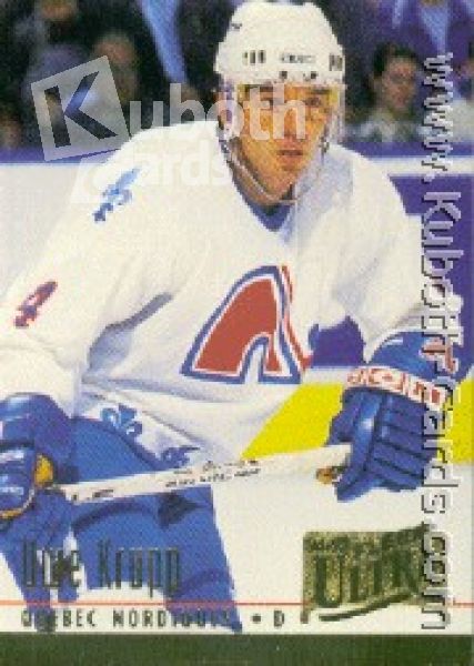 NHL 1994 / 95 Ultra - No 358 - Uwe Krupp