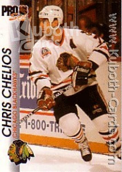 NHL 1992 / 93 ProSet - No 34 - Chris Chelios