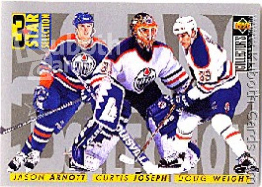 NHL 1995 / 96 Collector's Choice - No 317 - Arnott/Joseph/Weight