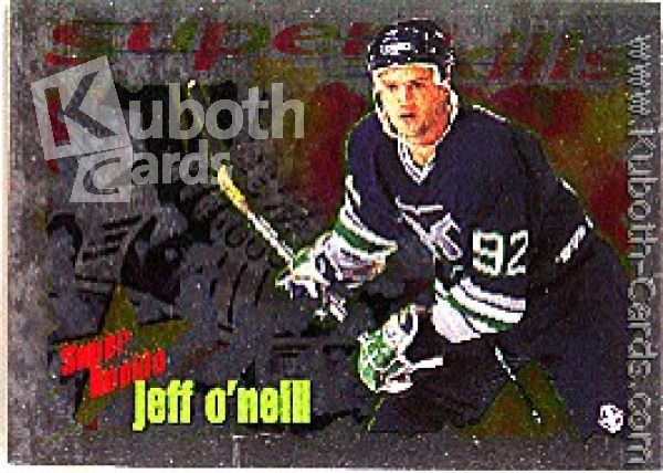 NHL 1995/96 Topps Superskills Super Rookie - No SR3 - Jeff O'Neill