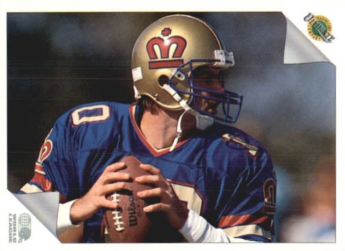 NFL 1992 Ultimate WLAF - No 56 - London Monarchs