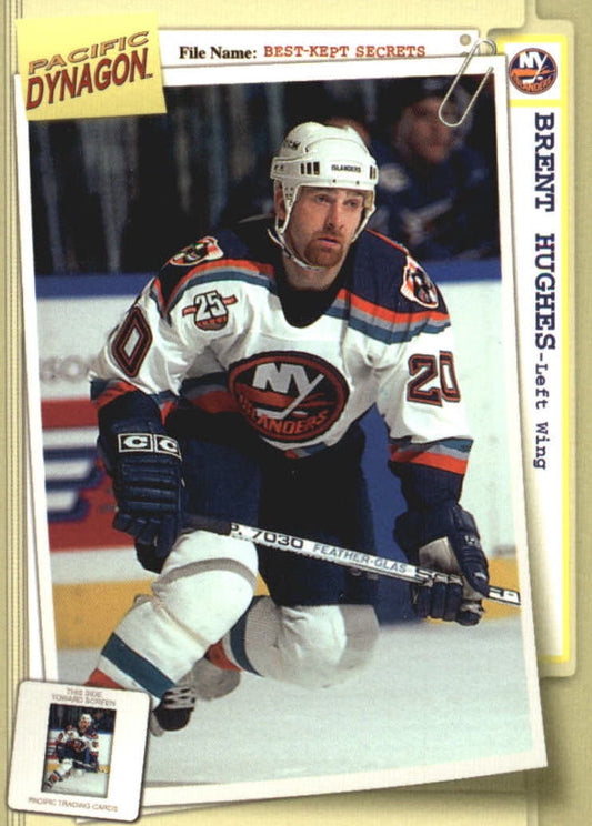 NHL 1997 / 98 Pacific Dynagon Best Kept Secrets - No 56 - Brent Hughes