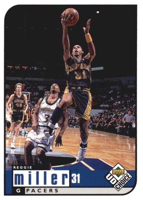 NBA 1998-99 UD Choice - No 56 - Reggie Miller