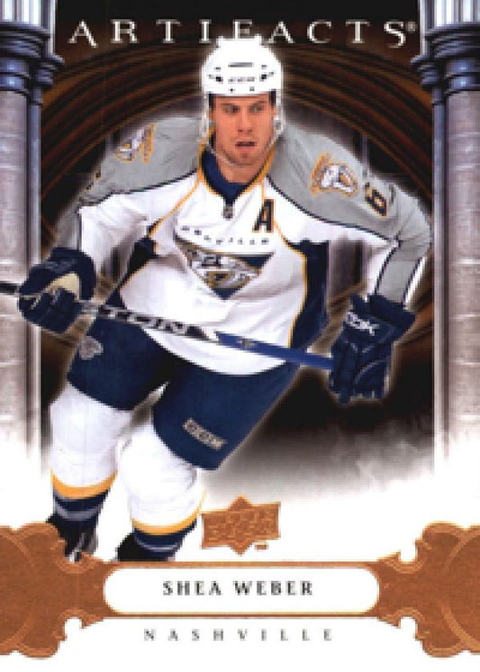 NHL 2009-10 Artifacts - No 57 - Shea Weber