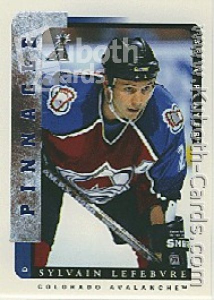 NHL 1996 / 97 Be A Player - No 54 - Sylvain Lefebvre