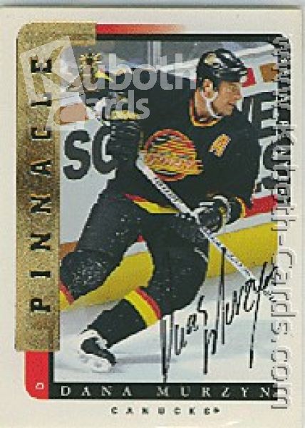 NHL 1996 / 97 Be A Player Autographs - No 160 - Dana Murzyn