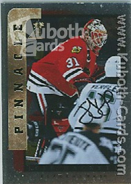 NHL 1996 / 97 Be A Player Autographs Silver - No 42 - Jeff Hackett