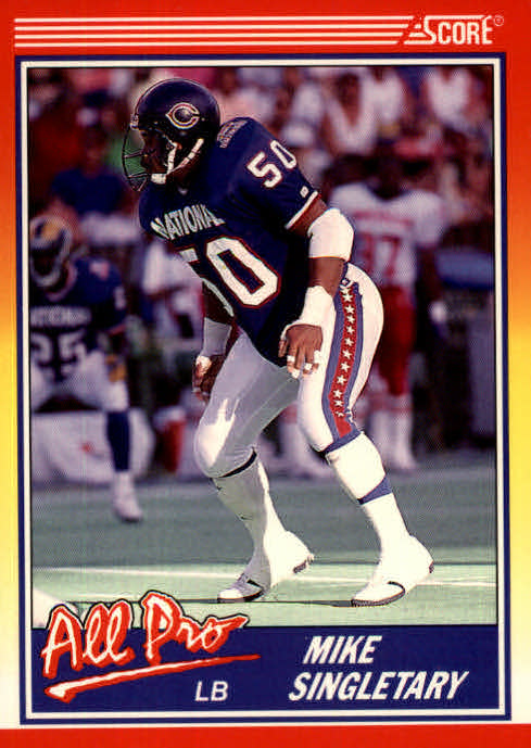 NFL 1990 Score - No 570 - Mike Singletary