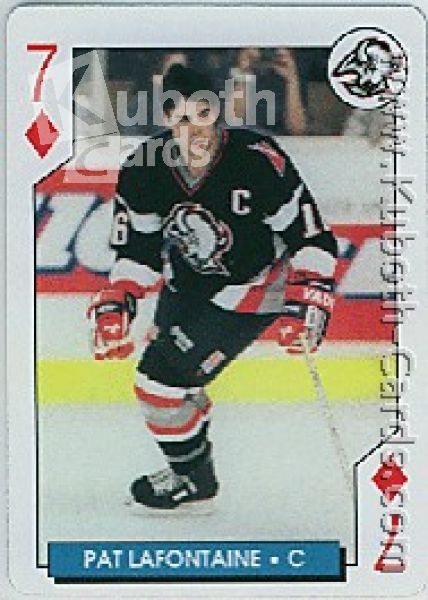 NHL 1996 / 97 NHL Hockey Poker Playing Cards Aces - No 27