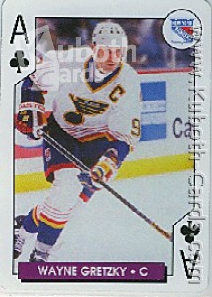 NHL 1996 / 97 NHL Hockey Poker Playing Cards Aces - No 20