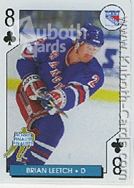 NHL 1996 / 97 NHL Hockey Poker Playing Cards Aces - No 28