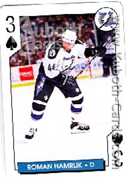 NHL 1996 / 97 NHL Hockey Poker Playing Cards Aces - No 21