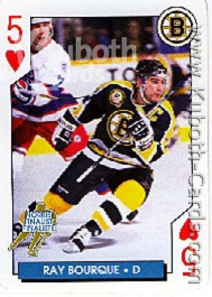 NHL 1996 / 97 NHL Hockey Poker Playing Cards Aces - No 3