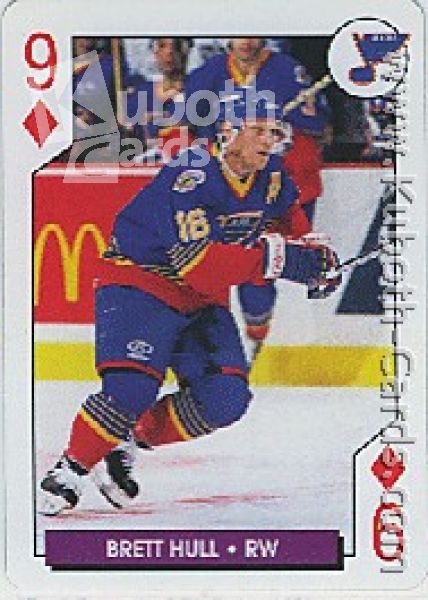 NHL 1996 / 97 NHL Hockey Poker Playing Cards Aces - No 22