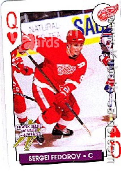 NHL 1996 / 97 NHL Hockey Poker Playing Cards Aces - No 11