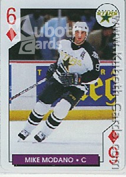 NHL 1996 / 97 NHL Hockey Poker Playing Cards Aces - No 34