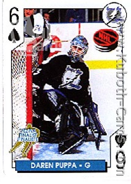 NHL 1996 / 97 NHL Hockey Poker Playing Cards Aces - No 38