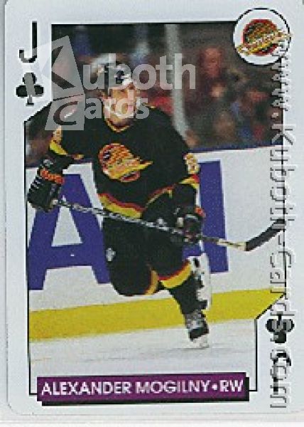 NHL 1996 / 97 NHL Hockey Poker Playing Cards Aces - No 34