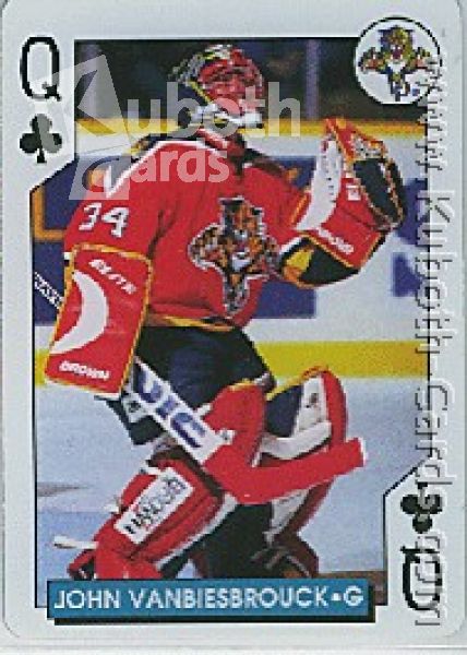 NHL 1996 / 97 NHL Hockey Poker Playing Cards Aces - No 49