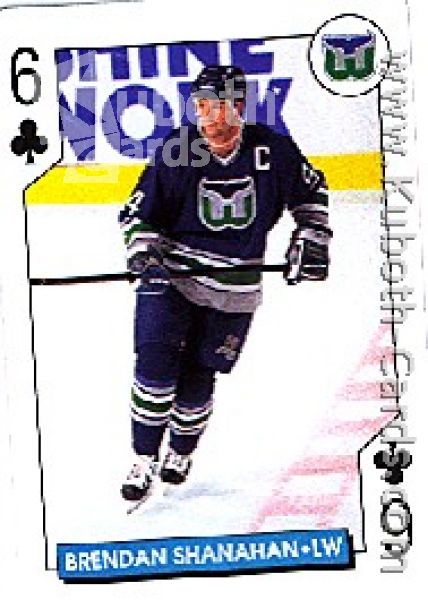 NHL 1996 / 97 NHL Hockey Poker Playing Cards Aces - No 44