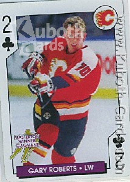 NHL 1996 / 97 NHL Hockey Poker Playing Cards Aces - No 39