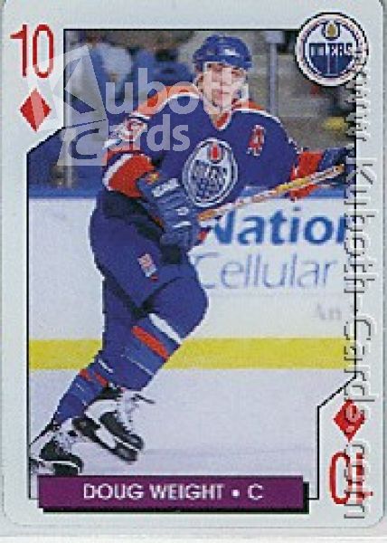 NHL 1996 / 97 NHL Hockey Poker Playing Cards Aces - No 50