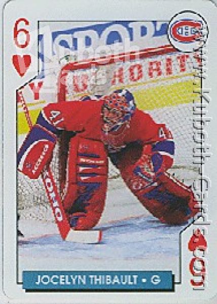 NHL 1996 / 97 NHL Hockey Poker Playing Cards Aces - No 46