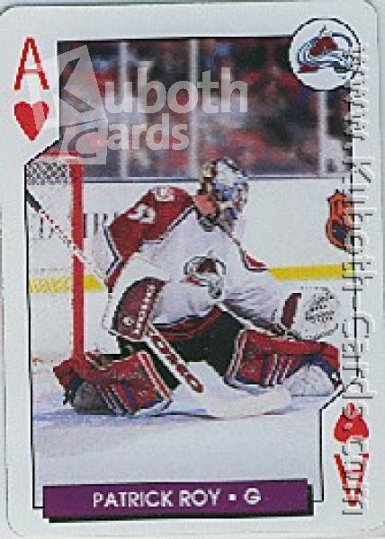 NHL 1996 / 97 NHL Hockey Poker Playing Cards Aces - No 41