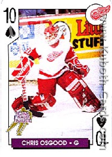 NHL 1996 / 97 NHL Hockey Poker Playing Cards Aces - No 37