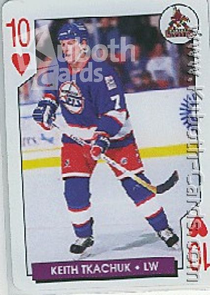 NHL 1996 / 97 NHL Hockey Poker Playing Cards Aces - No 47