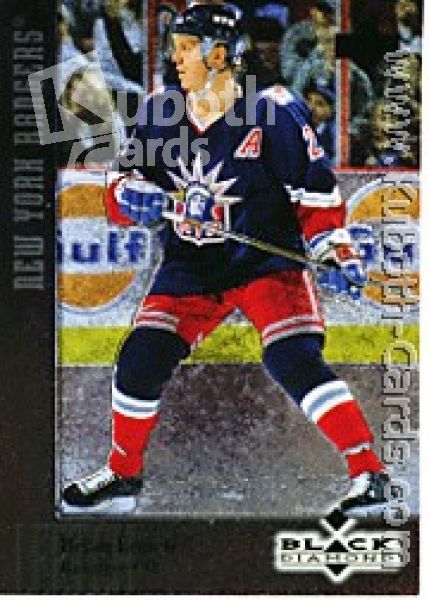 NHL 1996 / 97 Black Diamond - No 12 - Brian Leetch