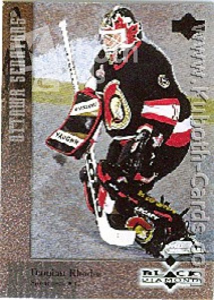 NHL 1996 / 97 Black Diamond - No 71 - Damian Rhodes