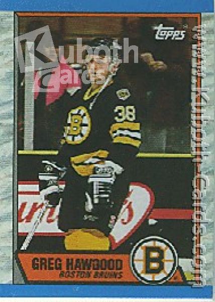 NHL 1989-90 Topps - No 81 - Greg Hawgood