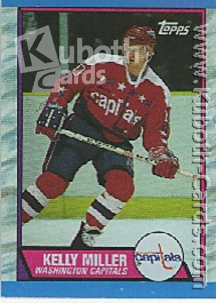 NHL 1989-90 Topps - No. 131 - Kelly Miller