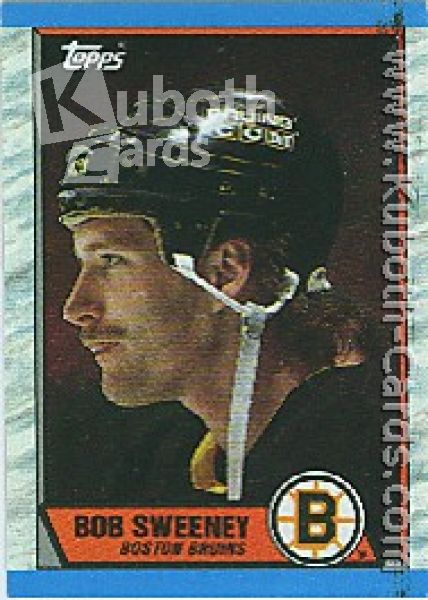 NHL 1989-90 Topps - No 135 - Bob Sweeney