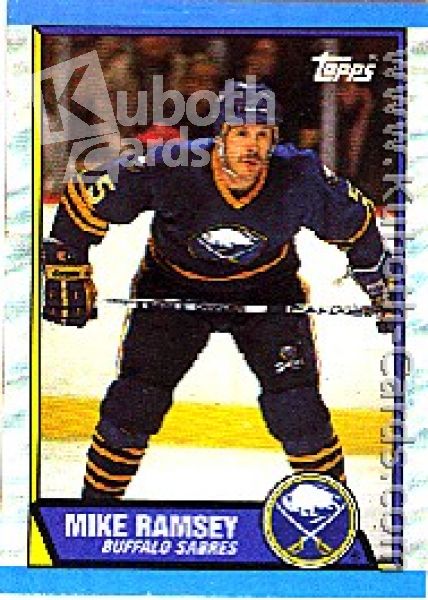 NHL 1989-90 Topps - No 140 - Mike Ramsey