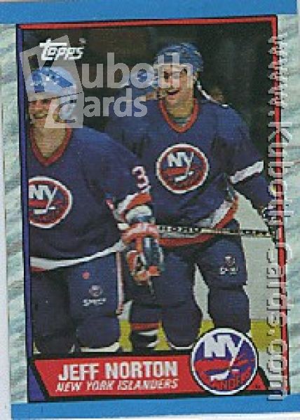 NHL 1989-90 Topps - No 120 - Jeff Norton