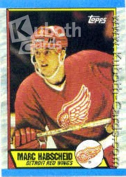 NHL 1989-90 Topps - No. 151 - Marc Habscheid