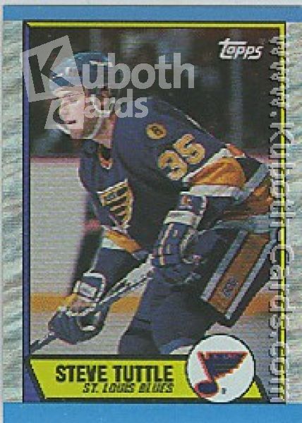 NHL 1989-90 Topps - No 157 - Steve Tuttle